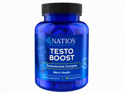 NATIOS TestoBoost, Komplex 11 zložiek, 90 vegánskych kapsúl