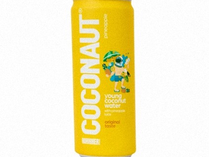 18839 coconaut young coconut water with pineapple kokosova voda z mlade ho kokosu s ananasovou s t a vou 320 ml
