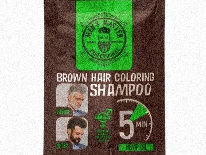 19238 men s master barvi ci s ampon na vlasy hne dy 25 ml