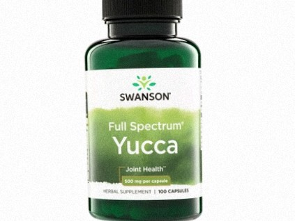 Swanson Yucca, 500 mg, 100 kapsúl